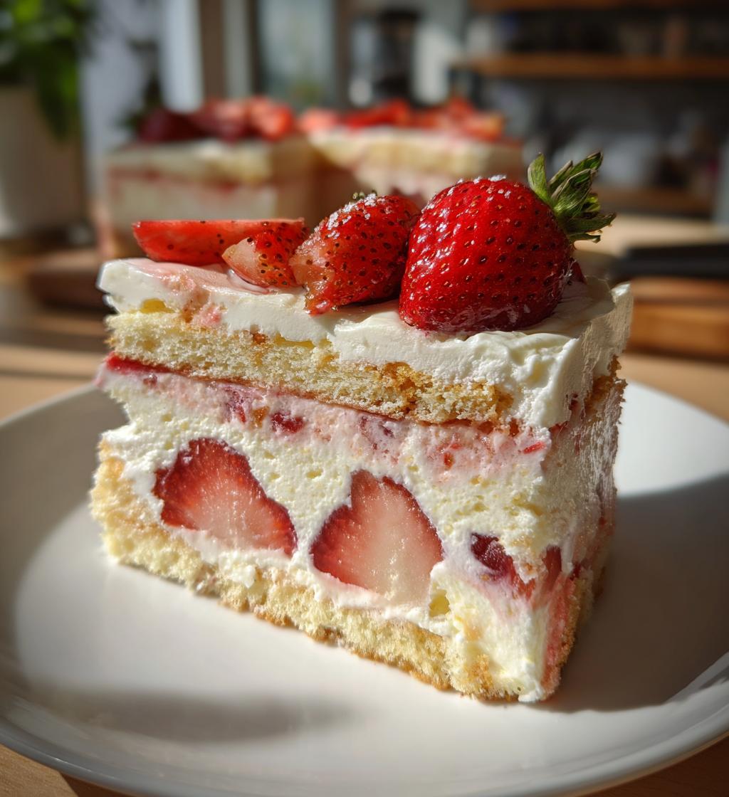 Cremige Erdbeer Mascarpone Torte – 20 Min zum Himmlischen Glück!
