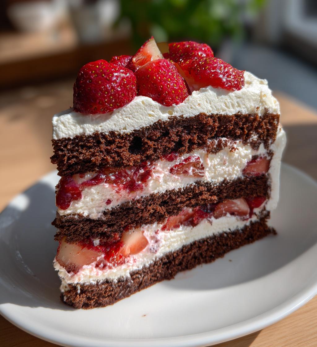 Leckere Erdbeer Schoko Torte – Himmlisch für jeden Anlass