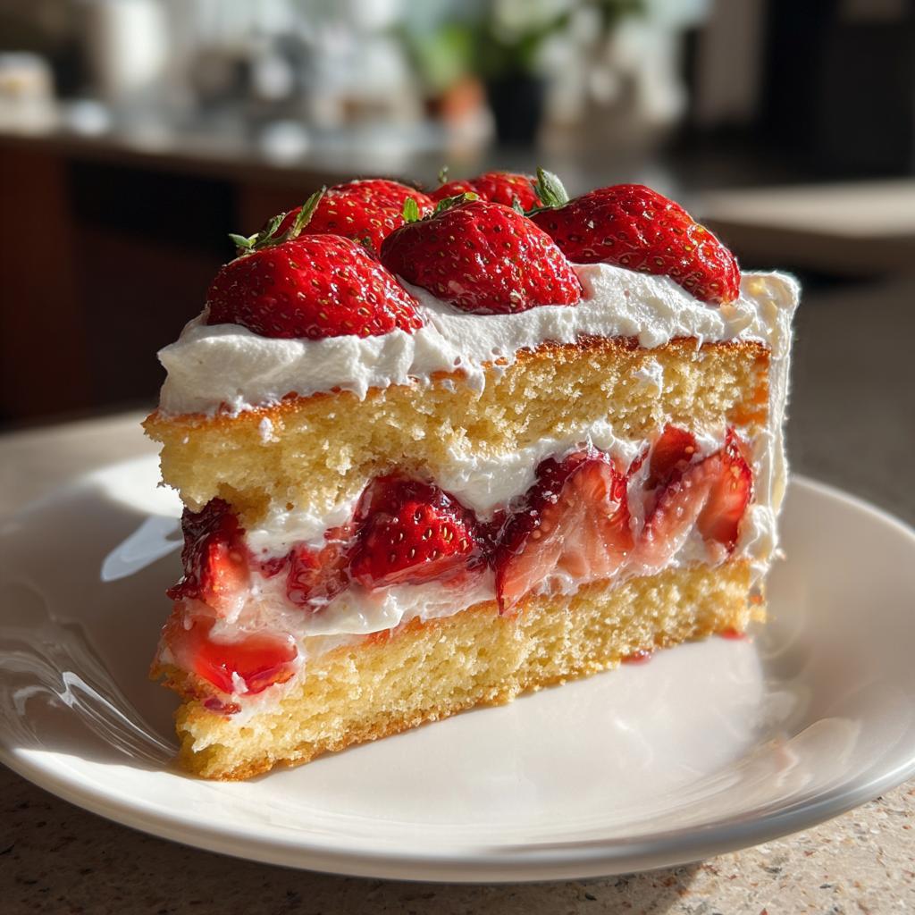 1 Köstlicher Erdbeerkuchen mit Vanillecreme in 5 Schritten  

Alternative verlockende Titel:  
– Du wirst diesen Erdbeerkuchen mit Vanillecreme lieben  
– Einfacher Erdbeerkuchen mit Vanillecreme für den Sommer  
– Erdbeerkuchen mit Vanillecreme: So gelingt er perfekt  
– Traumhafter Erdbeerkuchen mit Vanillecreme  

Wähle den Titel basierend auf der Zielgruppe der Website und dem bevorzugten Stil. Die vorgeschlagene Nummerierung bezieht sich konkret auf die Hauptzubereitungsschritte im Artikel.