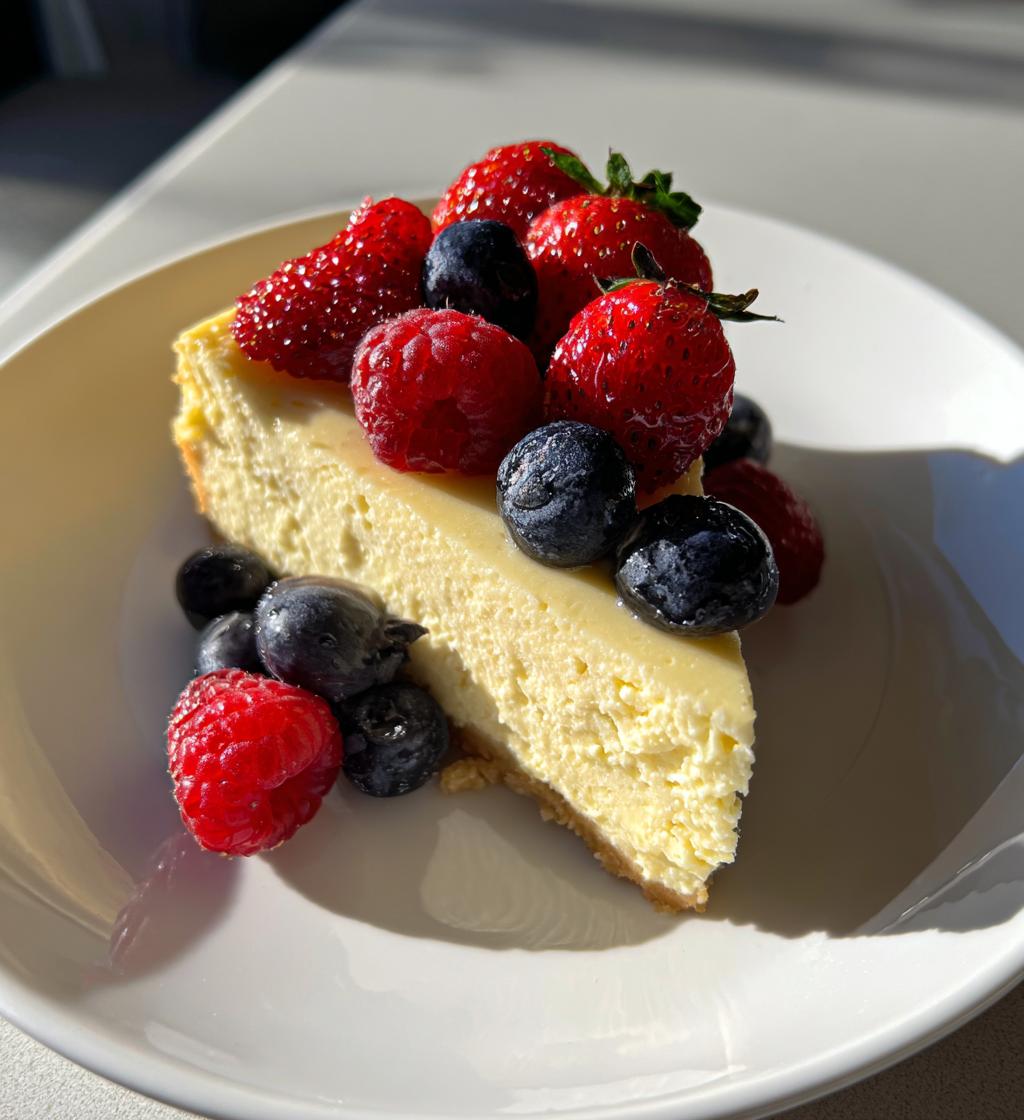 Gesunder Protein Cheesecake: Cremiger Fitness-Kuchen in 30 Minuten