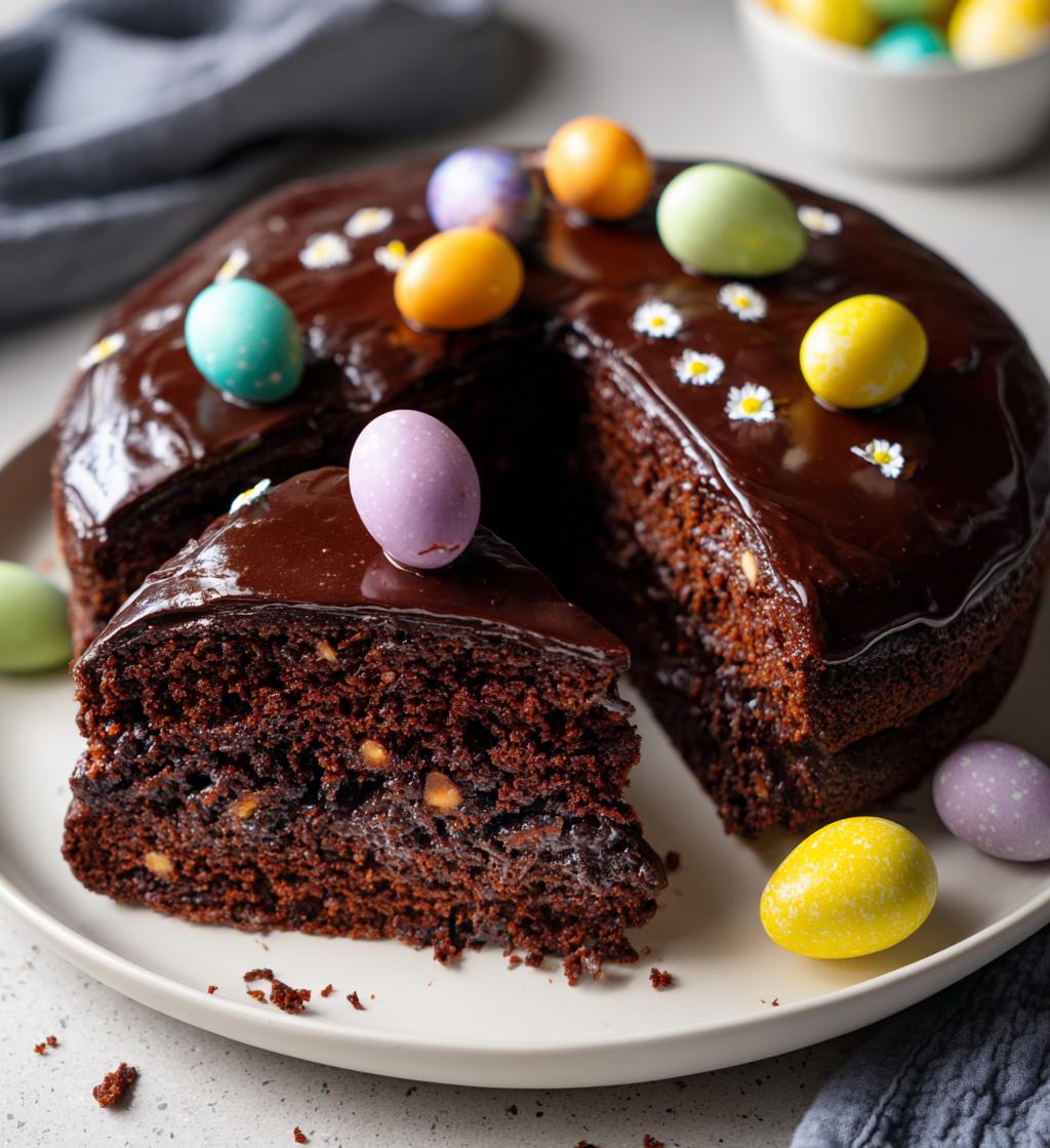 Ein unwiderstehlicher Oster Schoko Kuchen in 5 einfachen Schritten