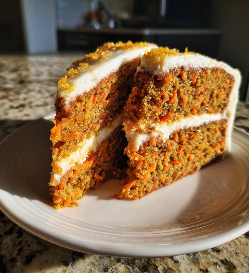 Saftiger Veganer Karottenkuchen – Einfaches Wunder mit nur 8 Zutaten