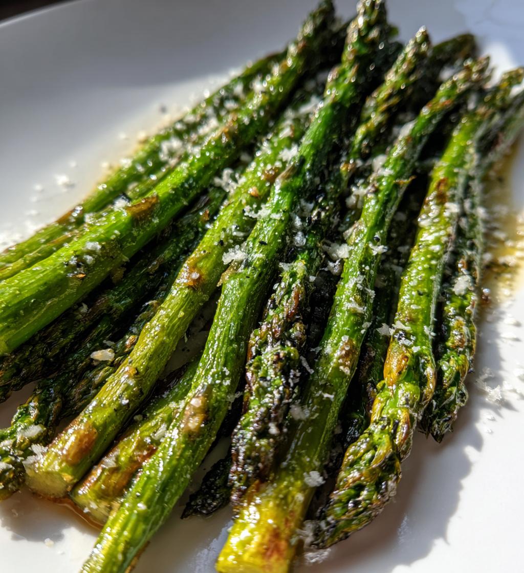 Knuspriger Grüner Spargel Rezept Ofen in nur 15 Minuten
