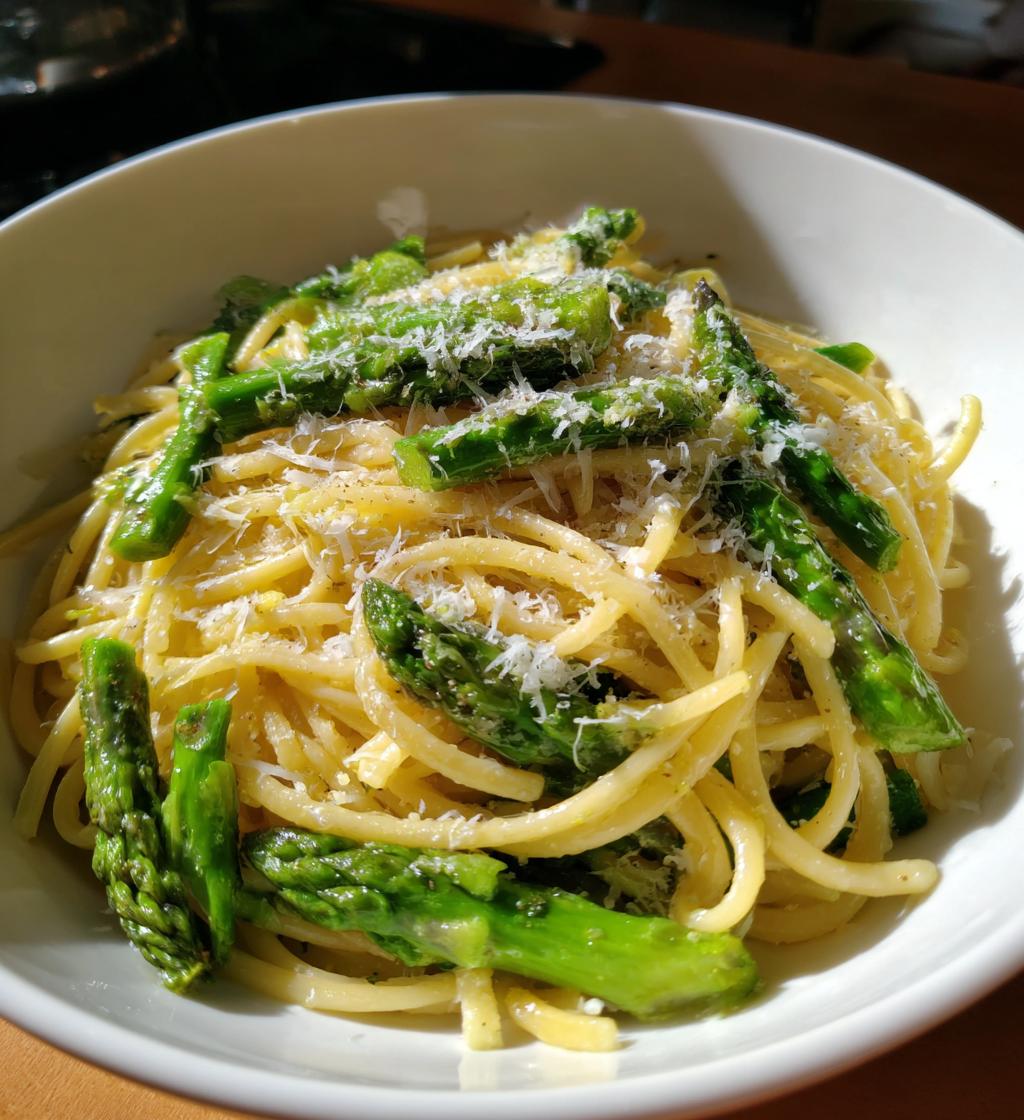 20-Minuten grüner Spargel Rezepte Pasta