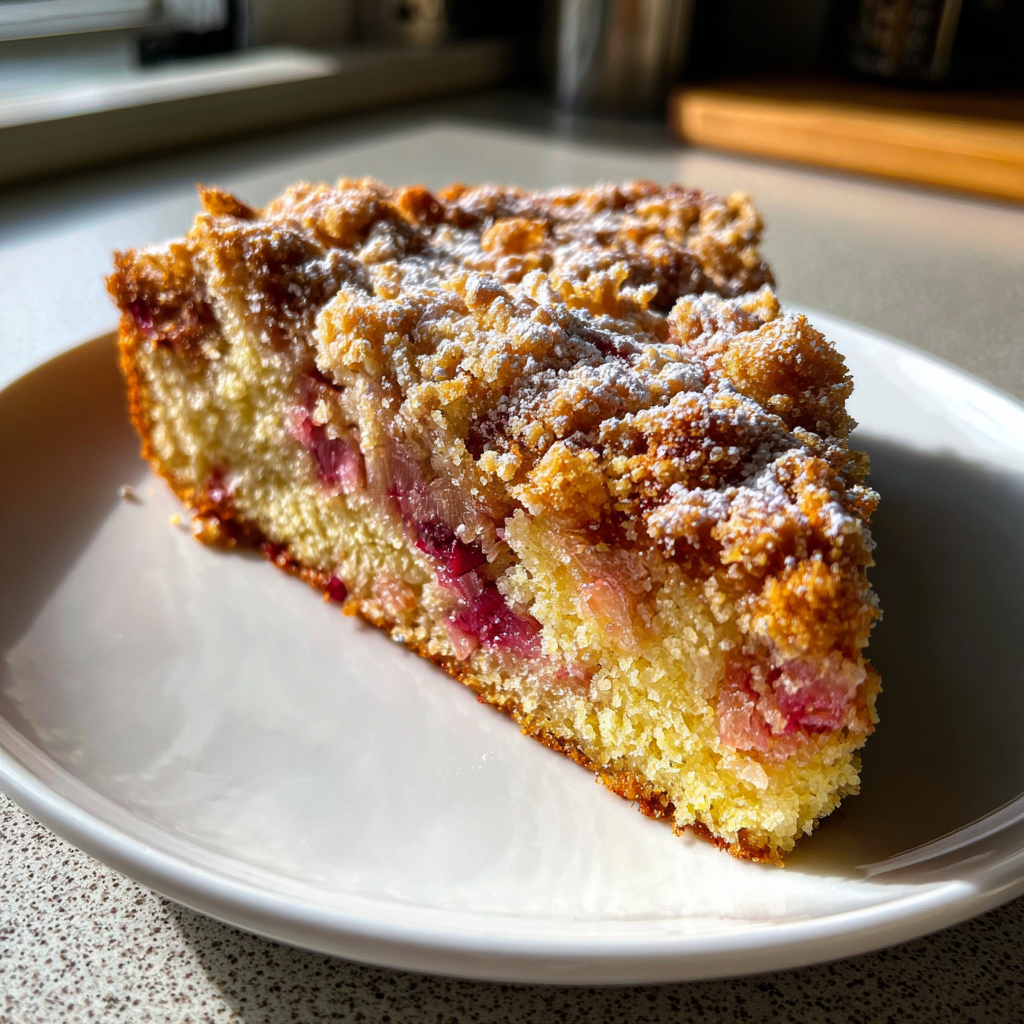 Rezept Rhabarberkuchen mit Streusel: Köstlich Einfach