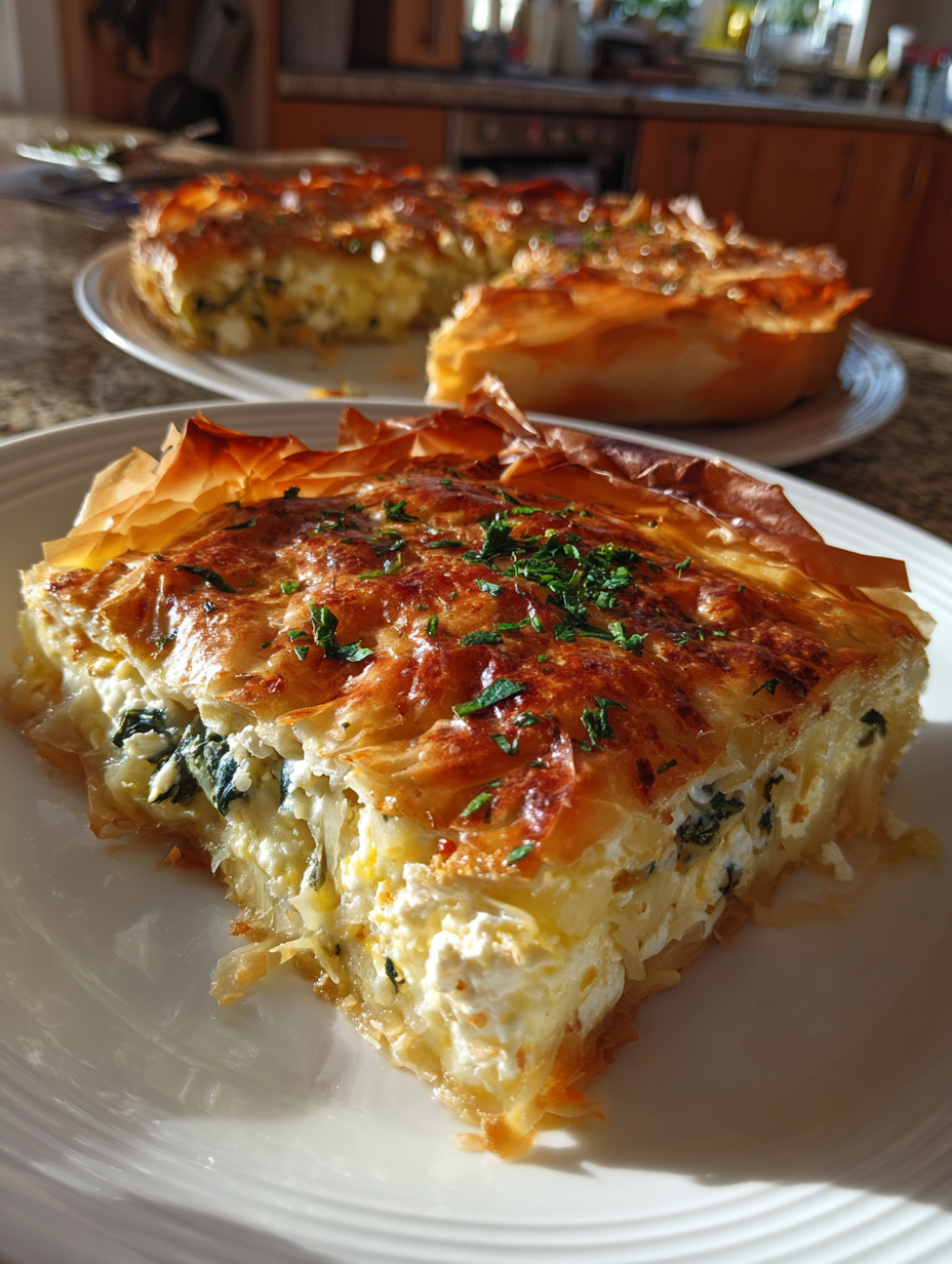 ciasto filo przepisy wytrawne: pyszne nadzienie z serem feta