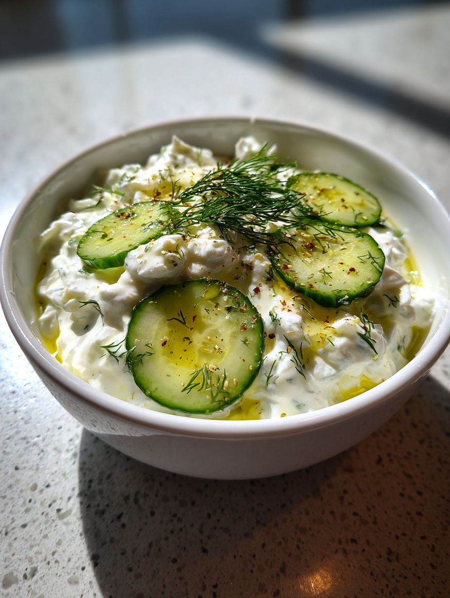 Delicious Dzadzyki: A Simple and Refreshing Greek Dip