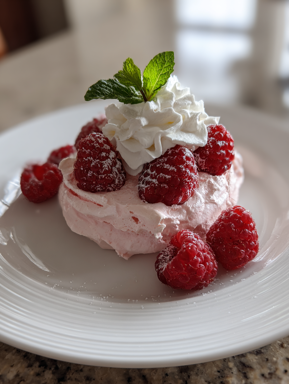 Delicious przepis na malinową chmurkę for a Sweet Treat