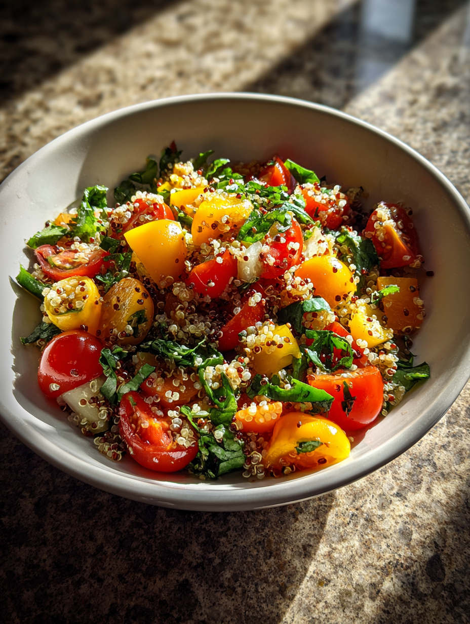 Delicious Przepisy Fit: Healthy Quinoa Salad Recipe