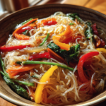 Delicious Przepisy na Makaron Ryżowy with Savory Vegetables