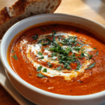Delicious przepisy na zupy: Classic Tomato Basil Soup Recipe