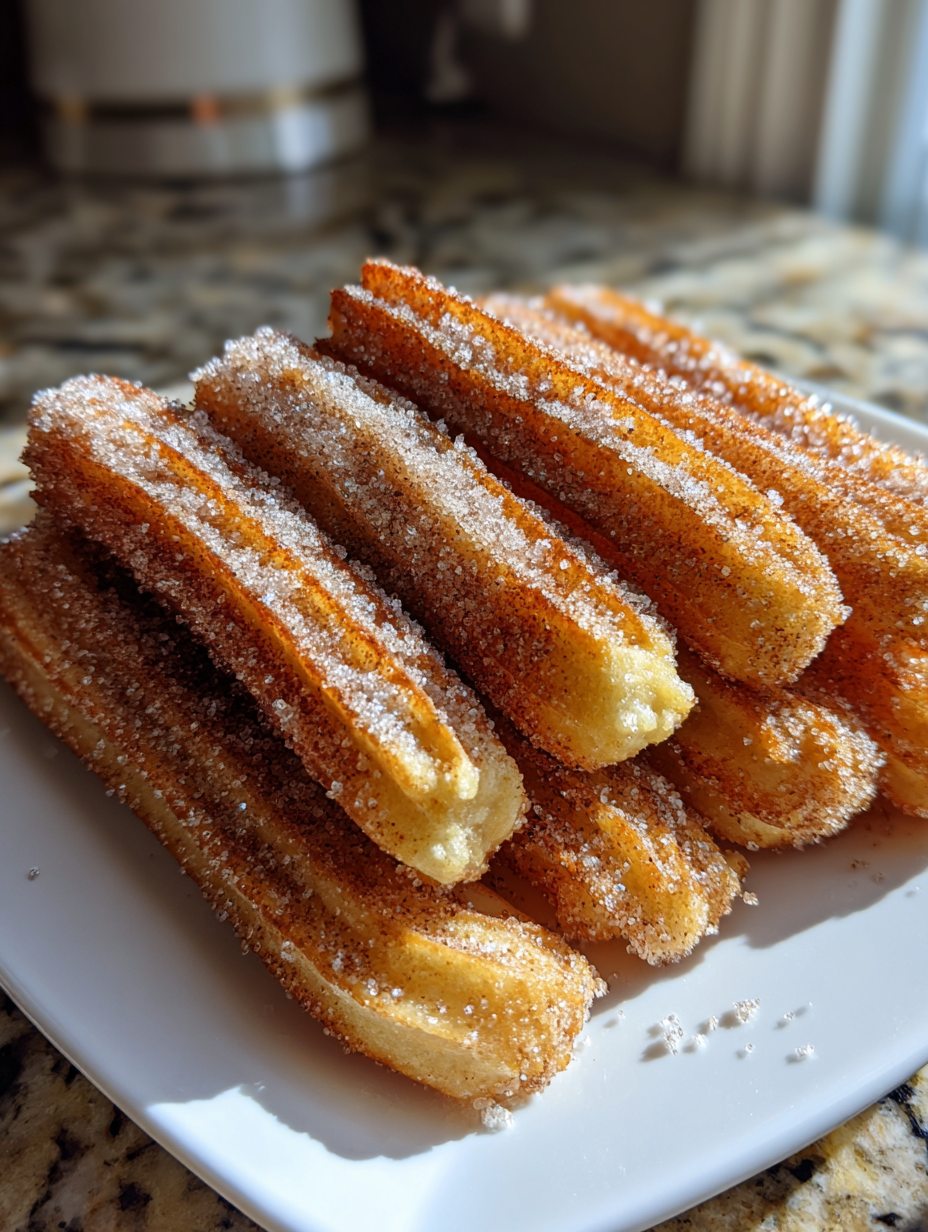 churros w air fryer: easy and delicious cinnamon sugar treats