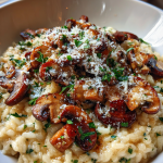 kuchnia włoska przepisy kulinarne: Pyszne risotto z grzybami