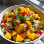 mango przepisy kulinarne: Prosta i pyszna sałatka z mango