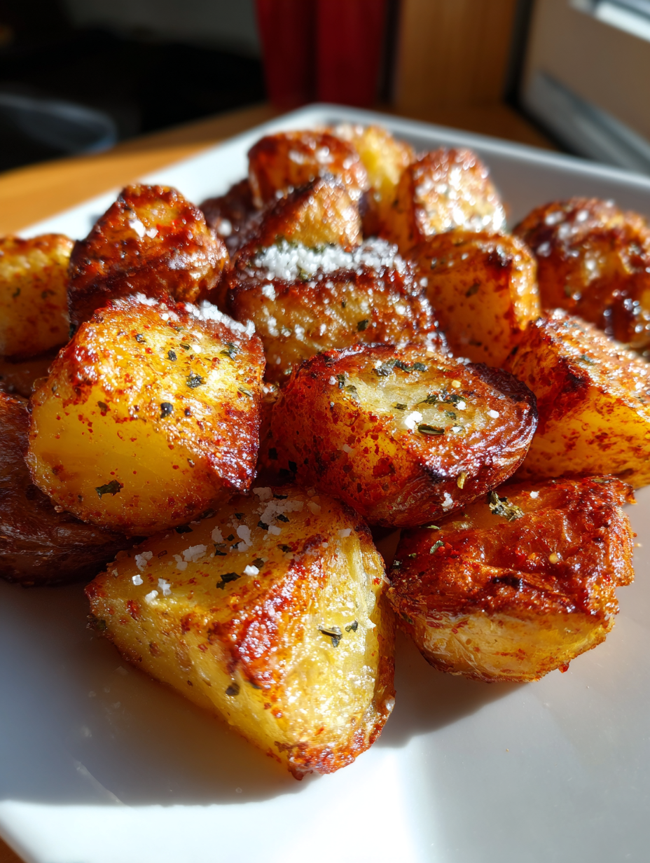 ziemniaki air fryer: easy and delicious crispy potato wedges